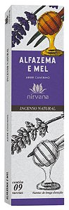 Incenso Nirvana Natural - Alfazema e Mel - Linha Tradicional