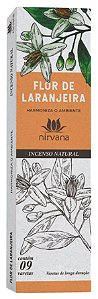 Incenso Nirvana Natural - Flor de Laranjeira - Linha Tradicional