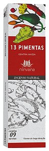 Incenso Nirvana Natural 13 Pimentas - Linha Tradicional