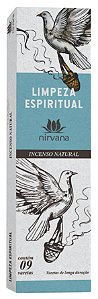 Incenso Nirvana Natural - Limpeza Espiritual - Linha Tradicional
