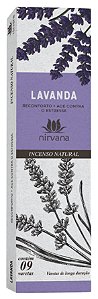 Incenso Nirvana Natural - Lavanda - Linha Tradicional