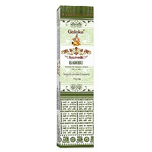 Incenso Goloka Ayurvedic Bambu - 15g