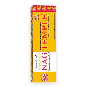 Incenso Indiano Golden Nag Dhoop Sticks - Temple