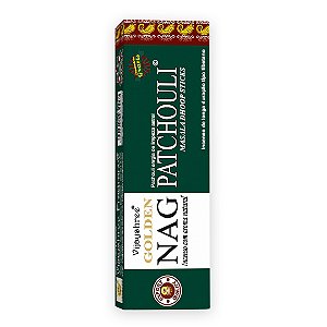 Incenso Indiano Golden Nag Dhoop Sticks - Patchouli
