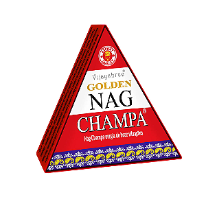 Incenso Cone Cascata Golden Nag Champa