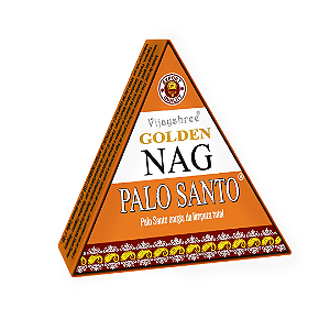 Incenso Cone Cascata Golden Nag Palo Santo