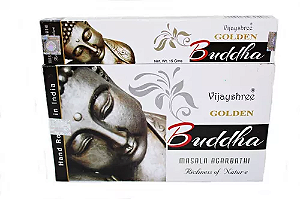 Incenso Indiano Golden Nag Vijayshree - Box Com 12 - Budha