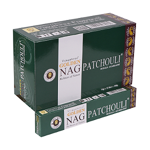 Incenso Indiano Golden Nag Vijayshree - Box Com 12 - Patchouli