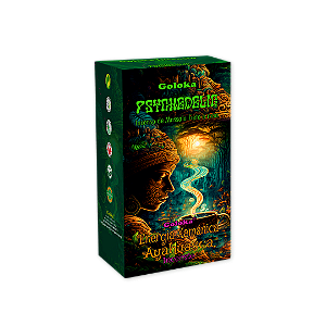 Incenso Massala Goloka Psychedelic - Ayahuaska - Caixa Box Fechada - 12 Unidades