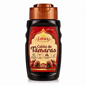 Calda de Tâmaras Lotus 300g bisnaga