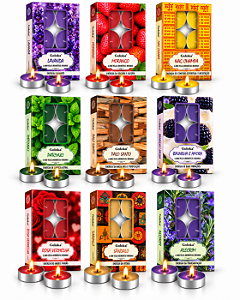 Kit 6 Mini Velas Goloka