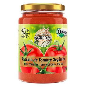 Passata de Tomate Orgânica Pura 330g