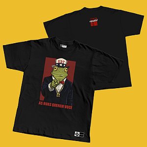 Camiseta Vandal - As Ruas Querem Você