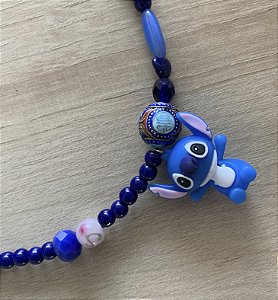 Colar Pegando uma onda no intenso azul