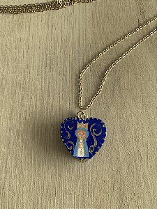 Colar Santinhos do Coração NS das Graças