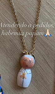 Colar Coleção Cheia de Graça Papa Francisco