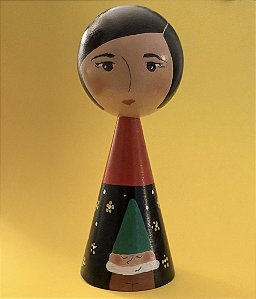 Boneca Amélie Poulain e o Gnomo