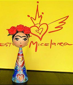 Boneca Frida passarinhos