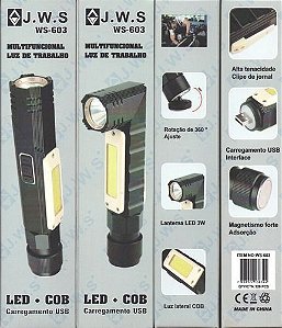 Lanterna Tática WS-603 - JWS
