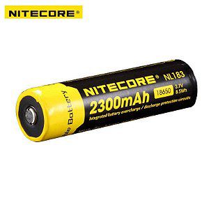 Bateria Recarregável Litio 18650 3.7V 2300mAh - Nitecore