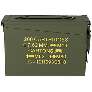 Caixa de Munição Ammo Box - Nautika