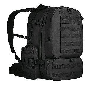 Mochila 55 Litros Defender Preta - Invictus