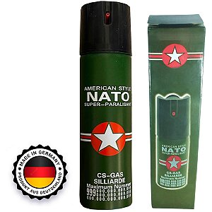 Spray de Pimenta Defesa Pessoal Imobilizante Grande 110ml Nato