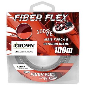 Linha Multi Fiber Flex 8X0,35Mm 100Mtr - Crown