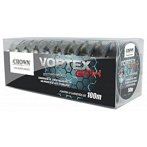 Linha Vortex Gtx 0,20Mm 100Mtr - Crown