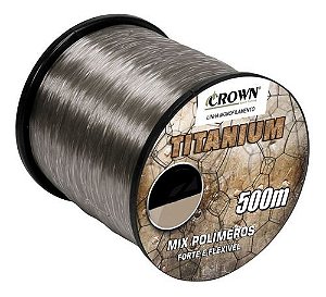 Linha Titanium 0,82Mm 500Mtr - Crown