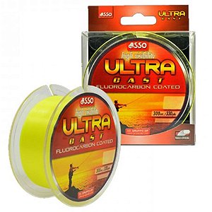 Linha Asso Ultra Cast 0,39/300Mts Fy Amarelo - Braspon
