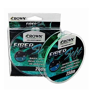 Linha Multi Fiber Soft Green 0,31Mm 250Mtr - Crown