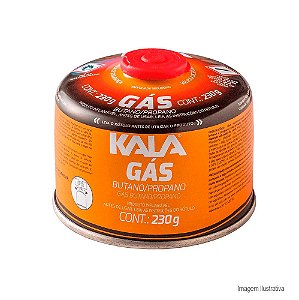 Cartucho Gas Valv Seguranca 230Gr - Kala
