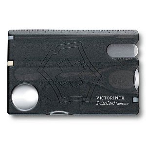 Canivete Suiço Cartão Swisscard 13 Funções Preto - Victorinox
