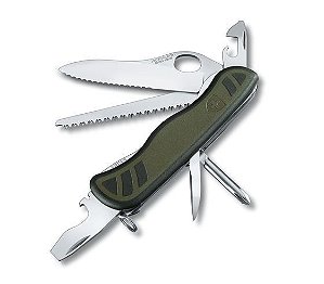 Canivete Suiço New Soldier 10 Funções Verde Militar - Victorinox