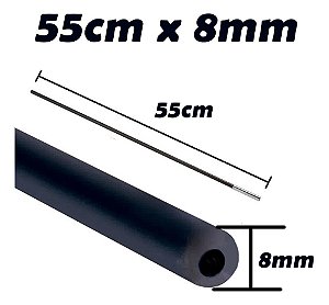 Vareta Para Barraca de Camping Avulsa 55cm x 8mm