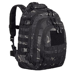Mochila 35 Litros Legend Camuflado Warskin Black - Invictus