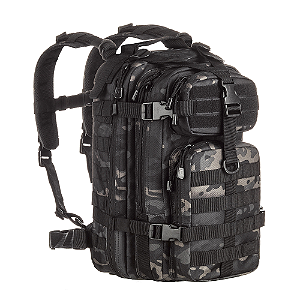 Mochila Assault Warskin Black - Invictus