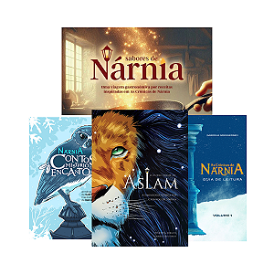 COMBO NÁRNIA: Sabores de Nárnia + O Outro Nome de Aslam + Guia de Leitura + Contos, Mistério e Encanto