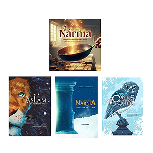 COMBO NÁRNIA: Sabores de Nárnia + O Outro Nome de Aslam + Guia de Leitura + Contos, Mistério e Encanto