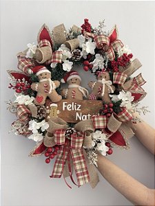 Guirlanda Biscoitos Natal