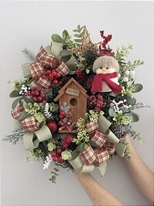 Guirlanda Passarinho Natal