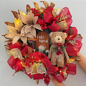 Guirlanda Urso Natalina