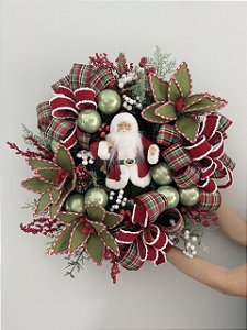 Guirlanda Natal Papai Noel