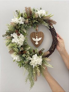 Guirlanda Pomba da Paz