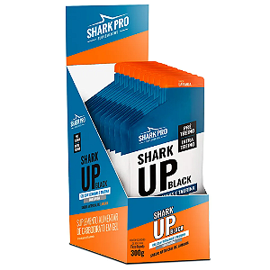 Shark Up Black Laranja c/ 10 Sachês 300g - Shark Pro