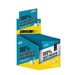 100% Whey Protein Leitinho Sachê c/ 10 unid 40g - Shark Pro