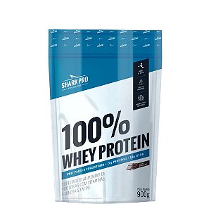 100% Whey Protein Refil Chocolate 900g - Shark Pro