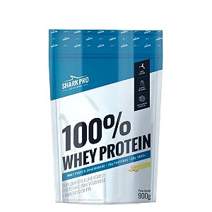 100% Whey Protein Refil Chocolate Branco 900g - Shark Pro