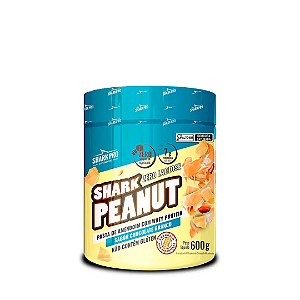 Pasta de Amendoim sabor Chocolate Branco 600g - Shark Pro